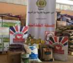 جمعية البر بالشريم توزع السلة الغذائية