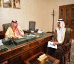 أمير الشمالية يلتقي مدير شركة الكهرباء