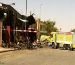 تاجر يبحث عن تعويض عقب احتراق مستودعه