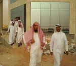 وكيل جامعة الامام يزور مبنى النادي الجديد
