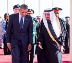 خادم الحرمين الشريفين يستقبل الرئيس الأمريكي