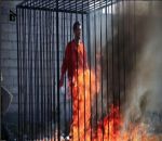 داعش يحرق الطيار الأردني معاذ الكساسبة