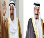 خادم الحرمين يستقبل أمير الكويت